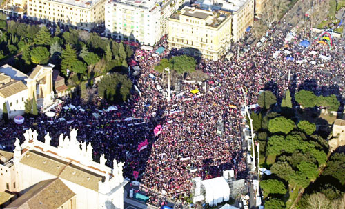 million march against Iraq war
